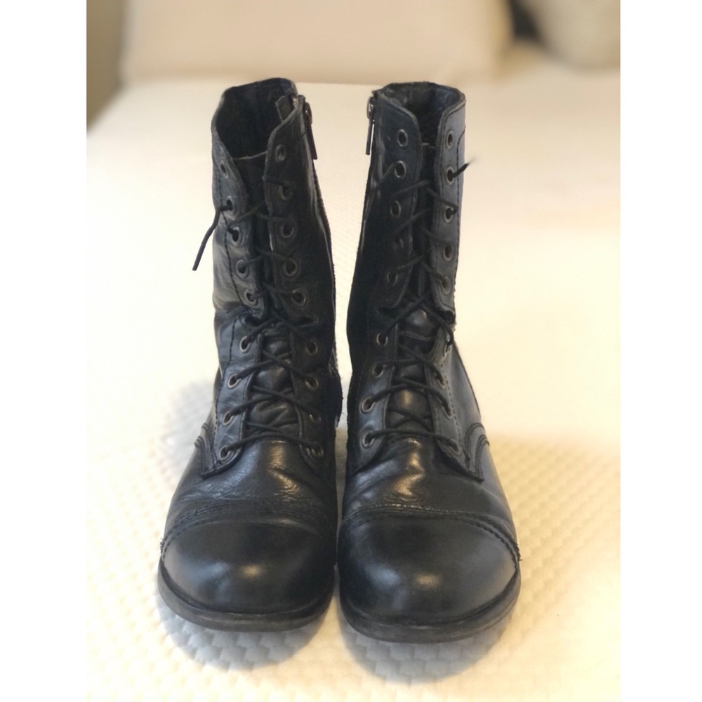 Steve Madden Troopa Leather Boots
